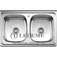 Мойка для кухни из нержавеющей стали Ledeme L98060B-6