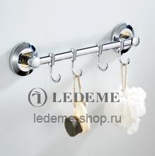 Крючок Ledeme L204-4 Хром