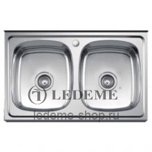 Мойка для кухни из нержавеющей стали Ledeme L98050B глянцевая