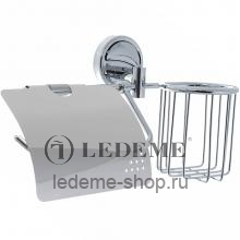 Держатель туалетной бумаги Ledeme L3503-1 Хром
