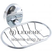 Мыльница Ledeme L3302-1 Хром