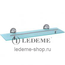Полочка для ванной Ledeme L1907 Хром/Стекло
