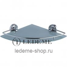 Полочка для ванной Ledeme L3521-1 Хром/Стекло