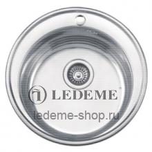 Мойка для кухни из нержавеющей стали Ledeme L65151 декор