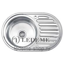 Мойка для кухни из нержавеющей стали Ledeme L67750-L декор
