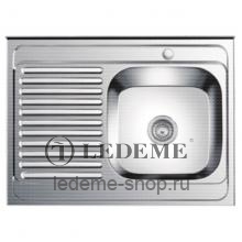 Мойка для кухни из нержавеющей стали Ledeme L68060-R декор