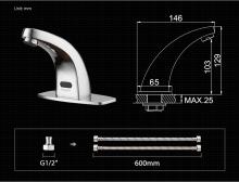 Смеситель для раковины Ledeme L1055-13