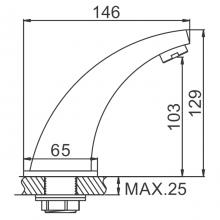 Смеситель для раковины Ledeme L1055-13