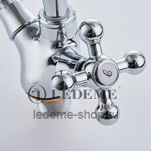 Смеситель для кухни Ledeme L4319-3 Хром