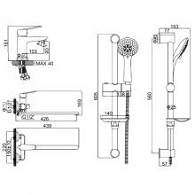 Смеситель Ledeme L9022