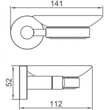 Мыльница Ledeme L71702U