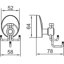 Крючок Ledeme L3305-3 Хром