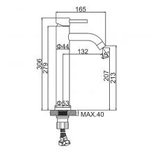 Смеситель для раковины Ledeme L71106X