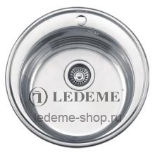 Мойка для кухни из нержавеющей стали Ledeme L85151-6 глянцевая